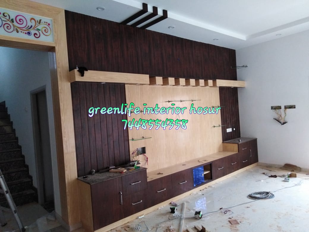 pvc tv showcase in hosur